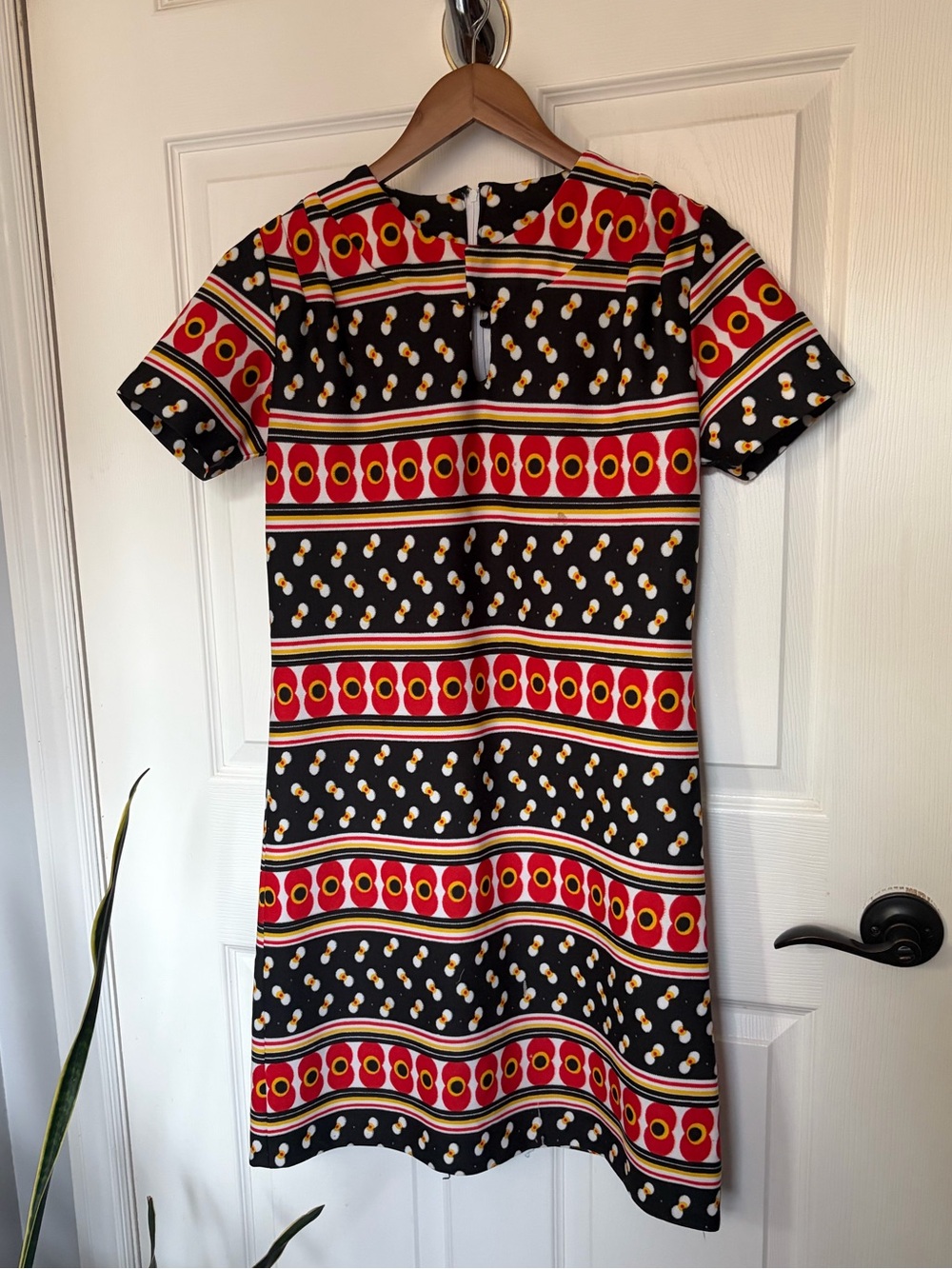 1960s Vintage Mini Mod Shift Dress
